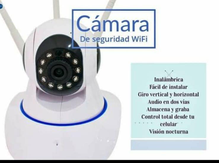 CAMARA DE SEGURIDAD WIFI PARA INTERIORES