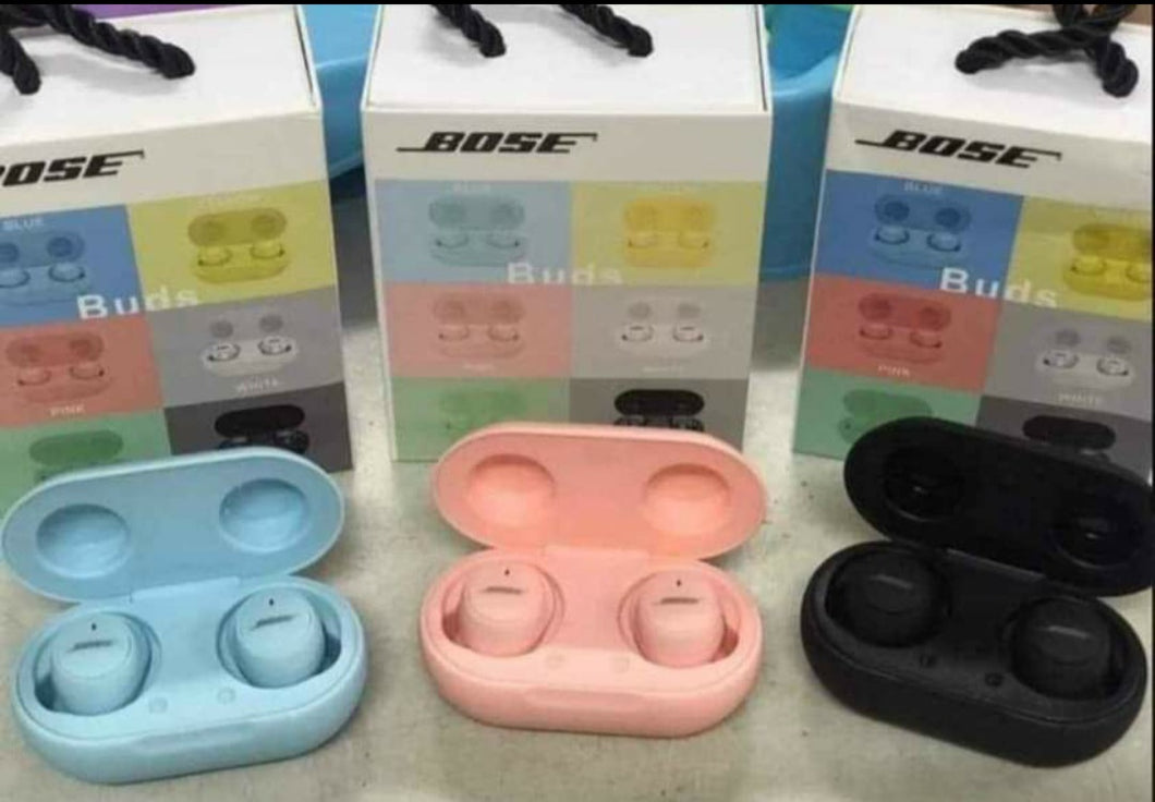 CAJA DE AUDIFONOS BOSE COLORES 50 PIEZAS