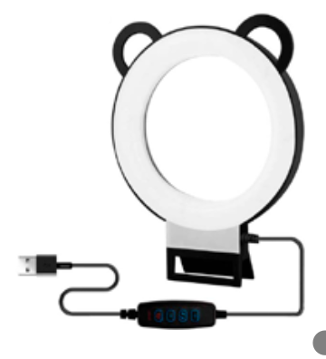 CAJA DE ARO DE LUZ OREJAS DE PANDA 100 PIEZAS