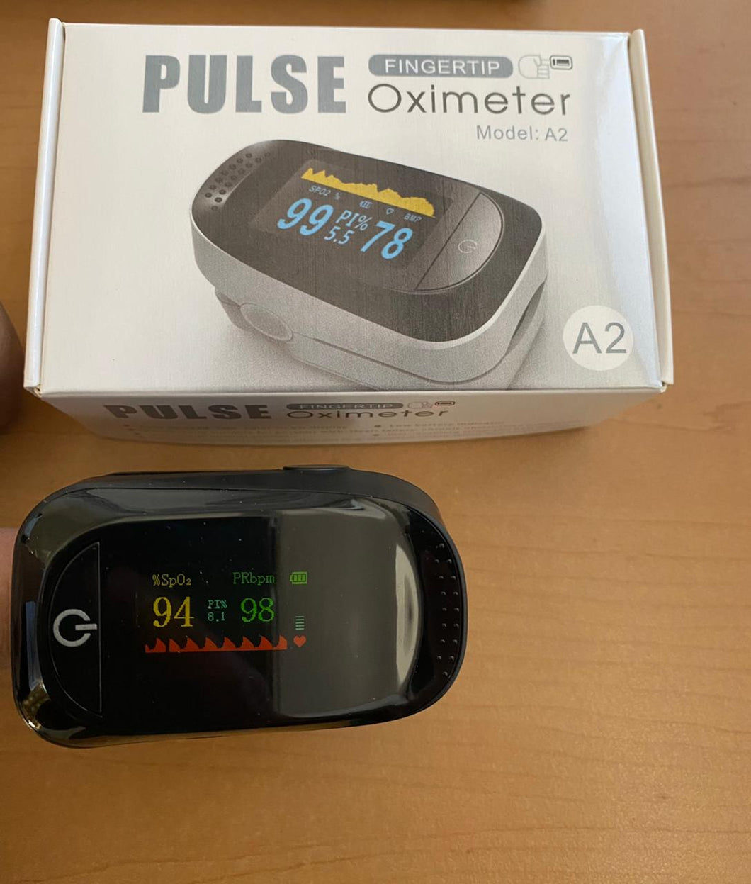 OXIMETRO CAJA 100 PIEZAS